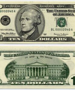 Buy US Dollar $10 Bills Online